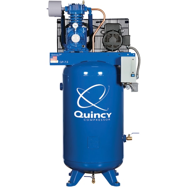 7.5 HP Two Stage-QP PRO (Prsr Lubricated)-w/Mag Starter, 373DS80VCA23